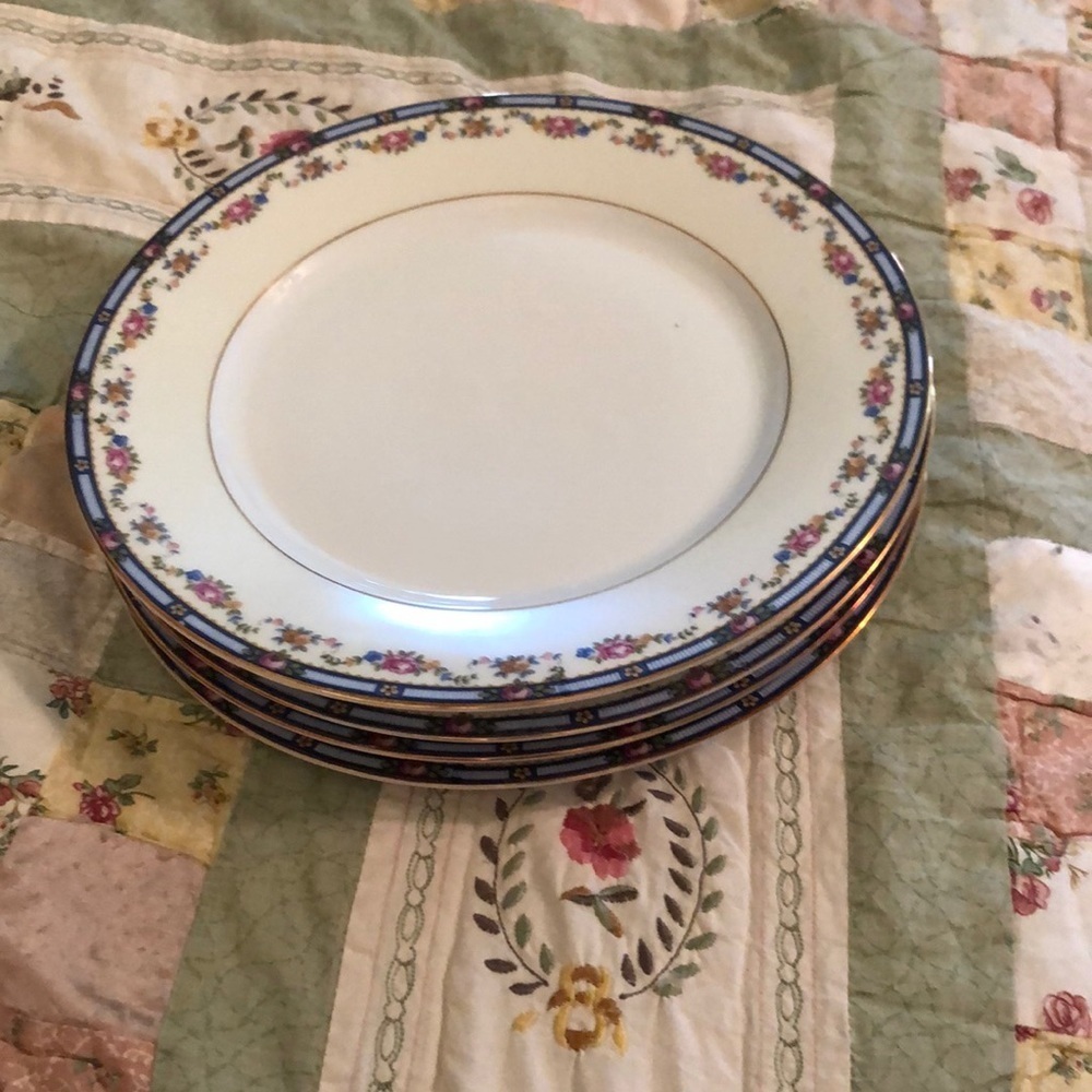Vintage Dinner Plate (4) Thun